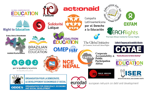 Logos of civil society organisations endorsing press release